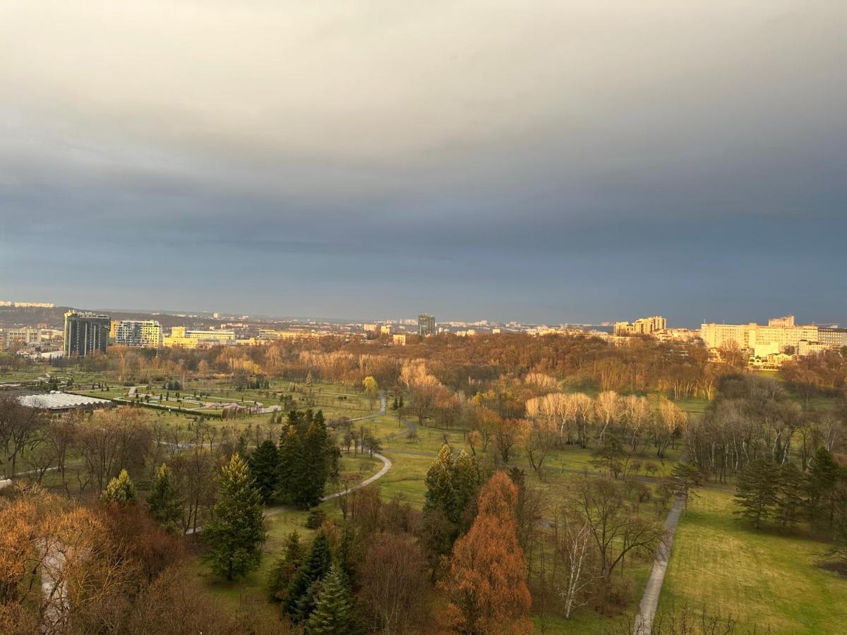Апартаменти Fantastic View On Chisinau Center - Super Fast Wifi - Two Botanical Gardens - 2Br Екстер'єр фото