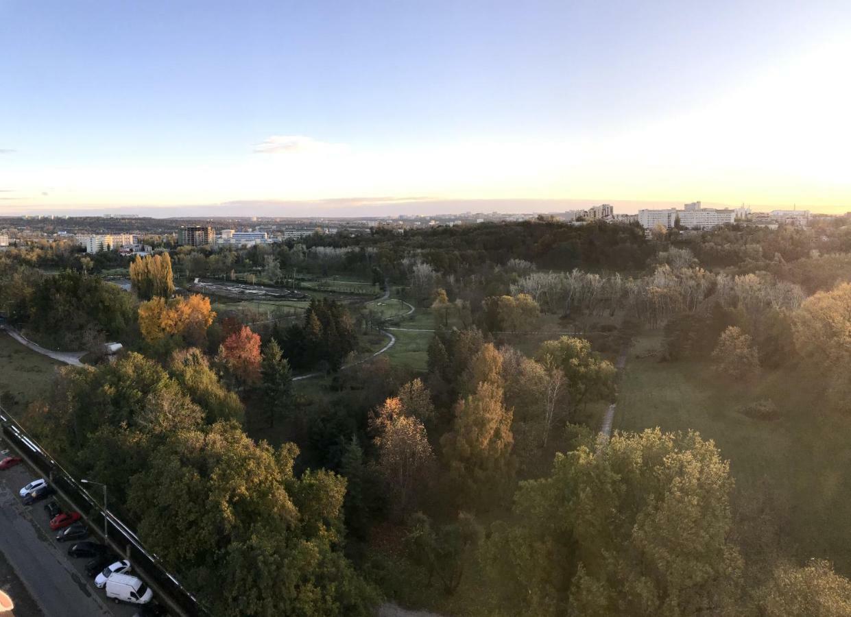 Апартаменти Fantastic View On Chisinau Center - Super Fast Wifi - Two Botanical Gardens - 2Br Екстер'єр фото